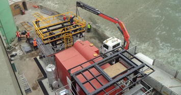 Montaje Electromecánico de Caldero APIN, de Vapor Auxiliar