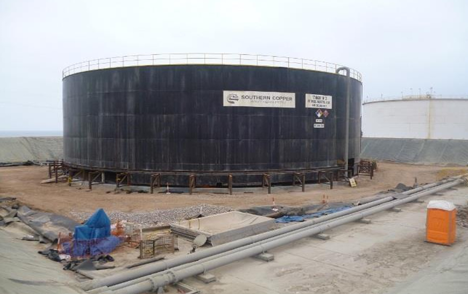 Reemplazo de Anillo de Concreto (Vaciado Monolítico) Tanque 03, Petróleo R500 (Cap: 85,000 Bls)